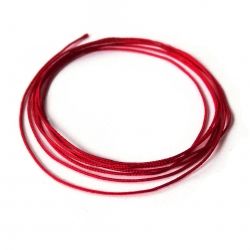 Шнур за Шамбала, микромакраме и възли, Griffin, цвят гранат 0,50мм (1м)