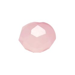 Мънисто ронделе от циркон - млечно розово 3х4мм (40бр)