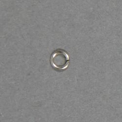 Сребърни халкички проба 925, 3 мм (10бр)
