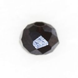 Мънисто ронделе от циркон - индиго АВ 3х4мм (40бр) 