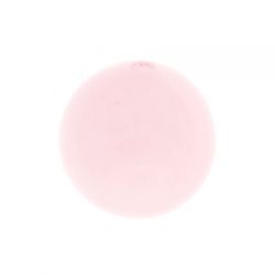 кръгло мънисто от розов кварц 