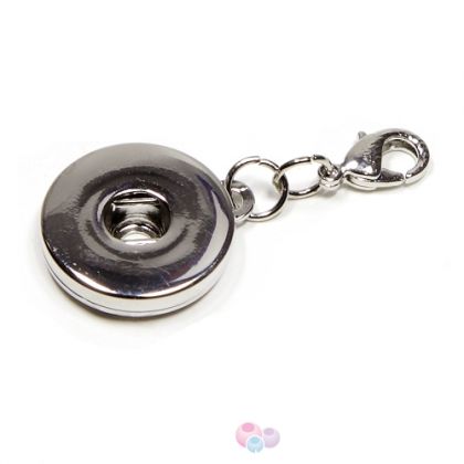 Метална висулка с основа за копче DoubleBeads и закопчалка 40Х19мм (1бр.) 