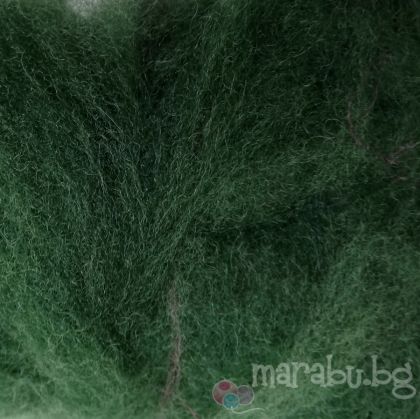 Зелен вълнен филц  (5гр)