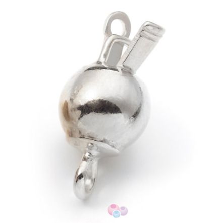 Сребърна закопчалка Griffin, топка проба 925, 6мм (1бр)