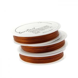 Тел за низане Tigertail тамаринд - 3 нишки 0,38мм (1бр)
