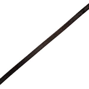 Сатена панделка - черна, 3mm (1м)