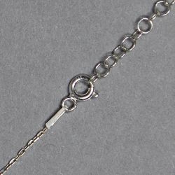 Сребърна верижка със закопчалка 1мм проба 925, 43см (1бр)