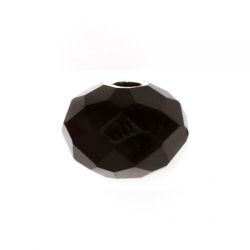 Мънисто ронделе от циркон - ахат 3х4мм (40бр) 