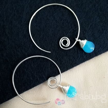 Обеци Спирала