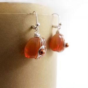 Обеци "Стъклен чар"