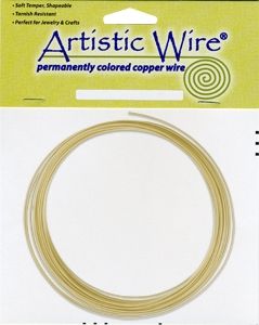 Златна гъвкава тел Artistic Wire 16G (1бр) 